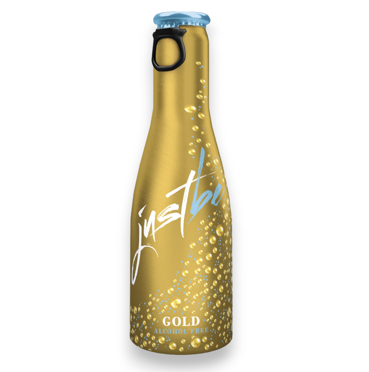 Alcoholvrije mousserende wijn gold van berosé, een chique frizzante met 0% alcohol om zorgeloos van te genieten.